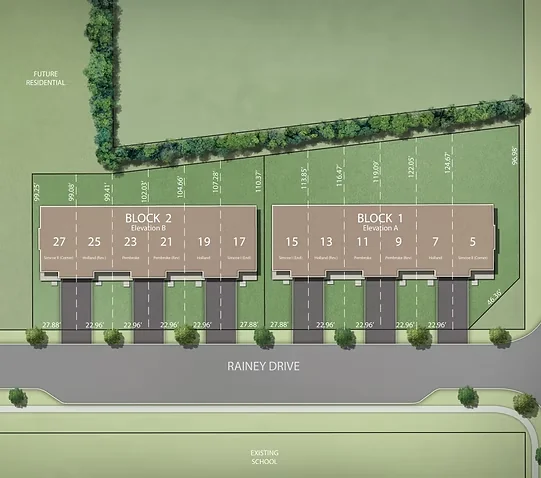 Luther’s Landing community site plan